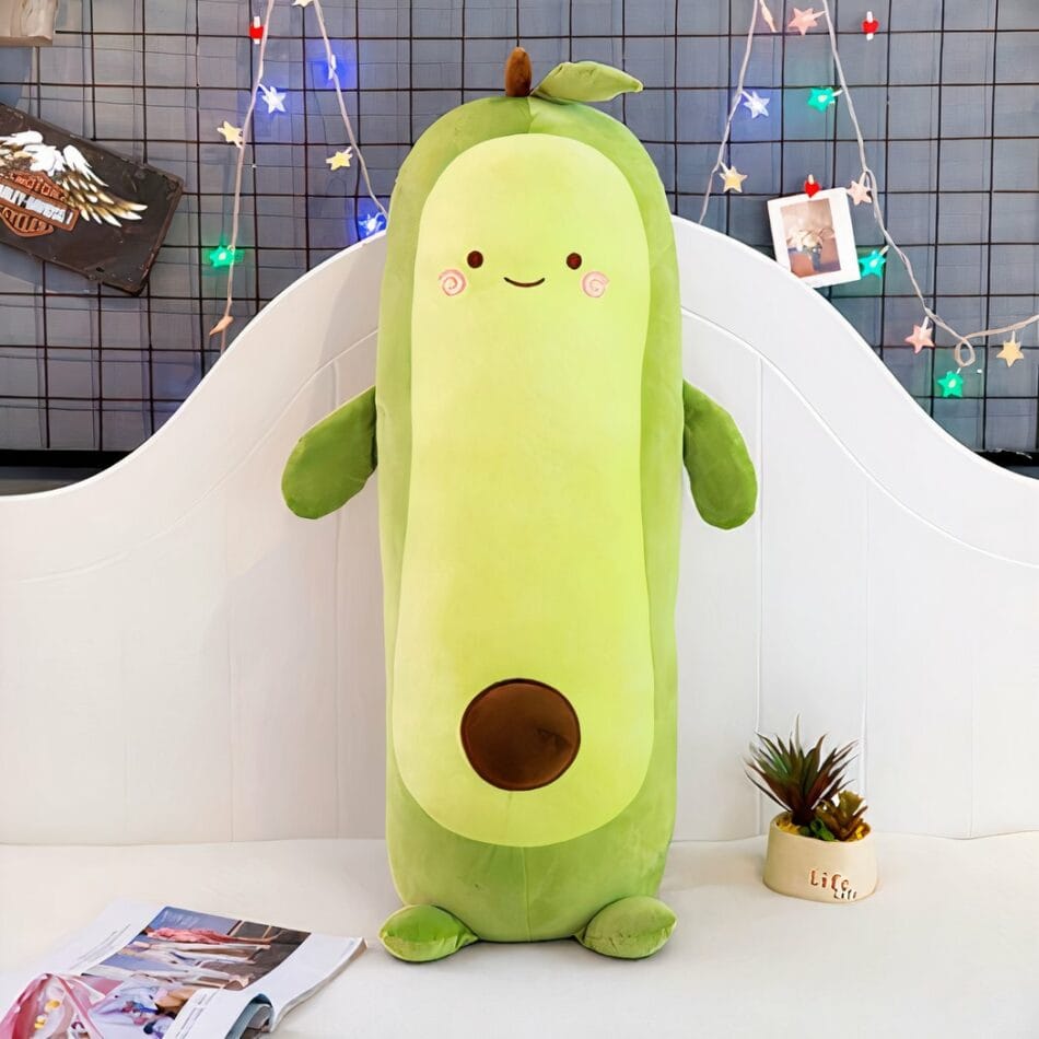 Reuzen Avocado Knuffel Kussen Zacht en Comfortabel De Knuffel
