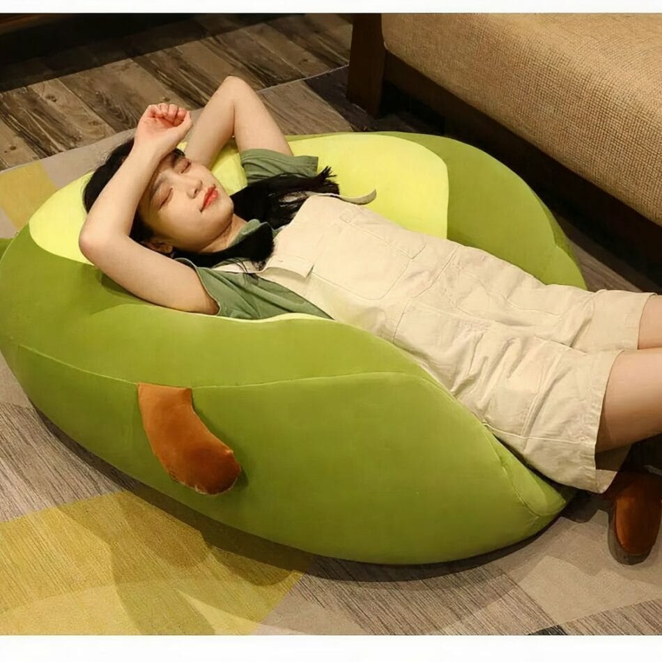 Reuzen Groene Avocado Knuffel Zacht Groot Formaat De Knuffel