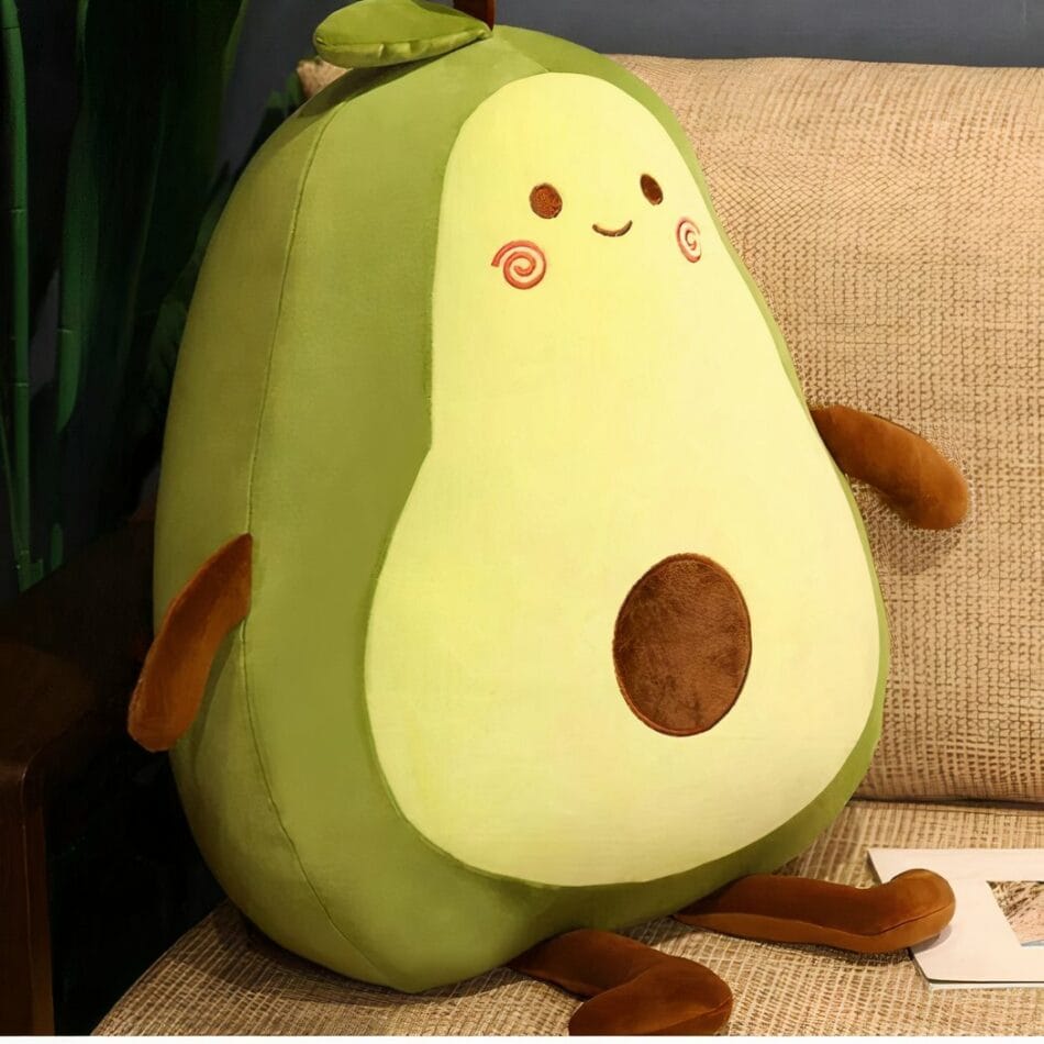 Reuzen Groene Avocado Knuffel Zacht Groot Formaat De Knuffel