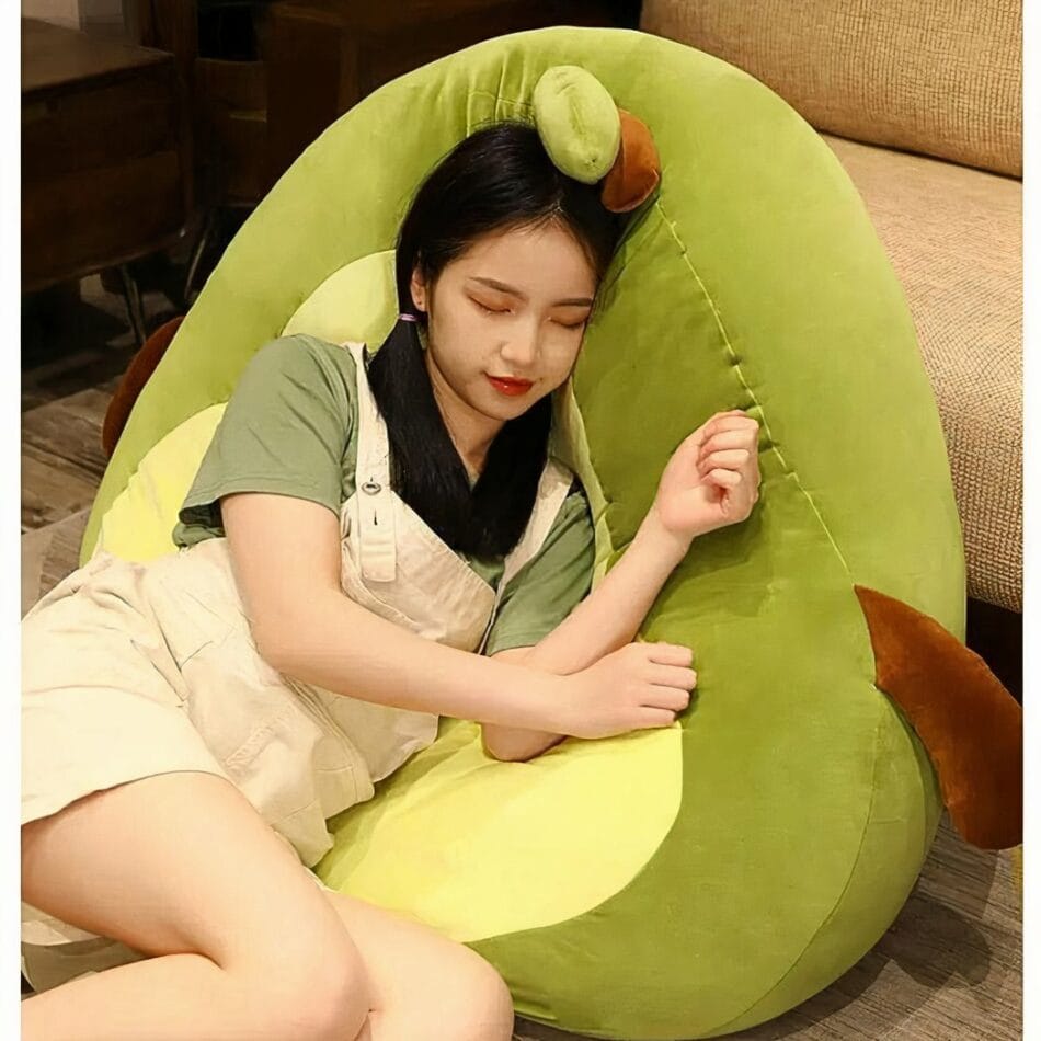 Reuzen Groene Avocado Knuffel Zacht Groot Formaat De Knuffel