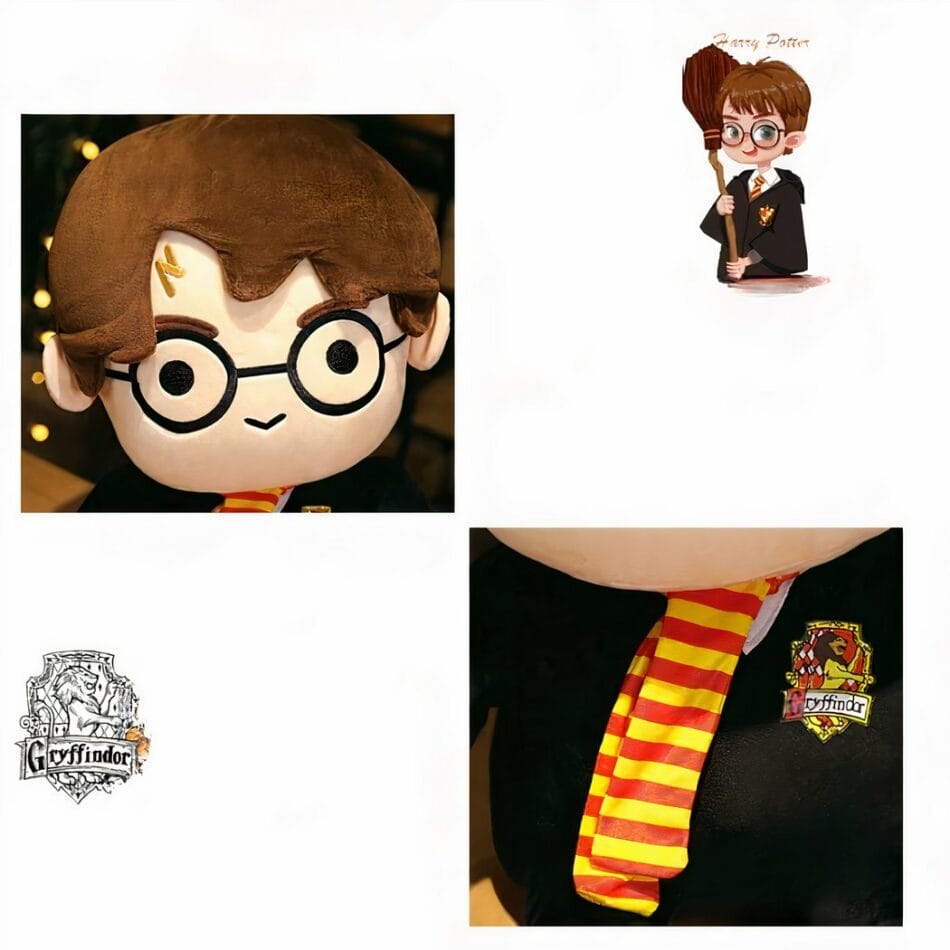 Reuzen Knuffel Harry Potter Groot Met Hogwarts Thema De Knuffel