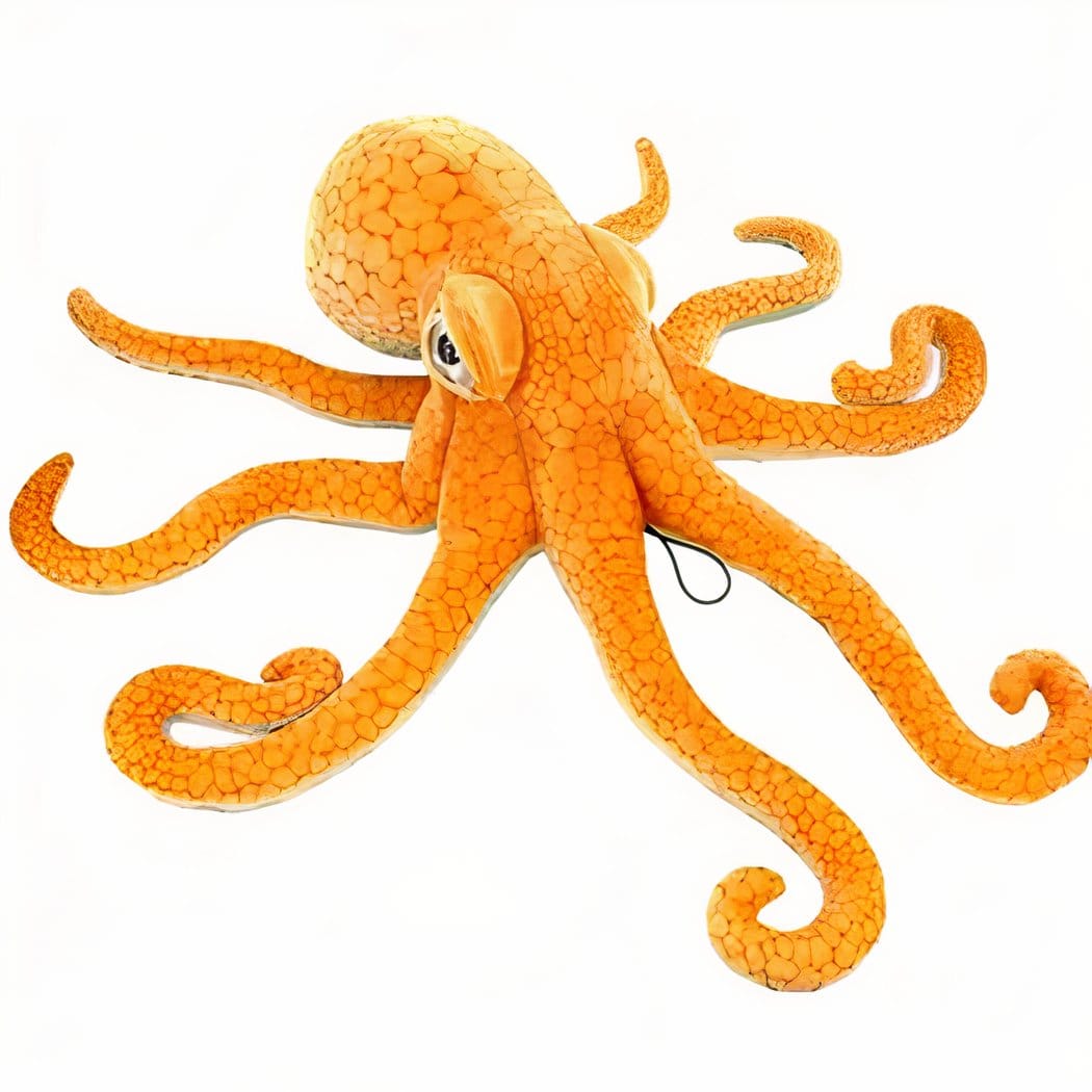 Reuzen Knuffel Octopus met Zachte Katoenvulling De Knuffel 55cm