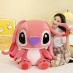 Reuzenknuffel Angel Roze 120 cm XXL Knuffel De Knuffel