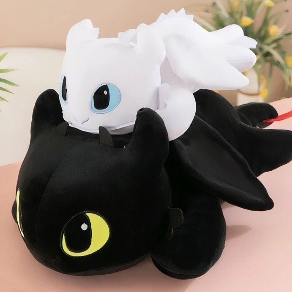 Reuzenknuffel Draak Krokmou Of Furie Éclair XXL Knuffel De Knuffel