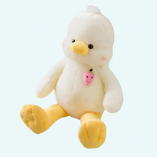 Reuzenknuffel Eend Met Microbilles Vulling De Knuffel 100cm