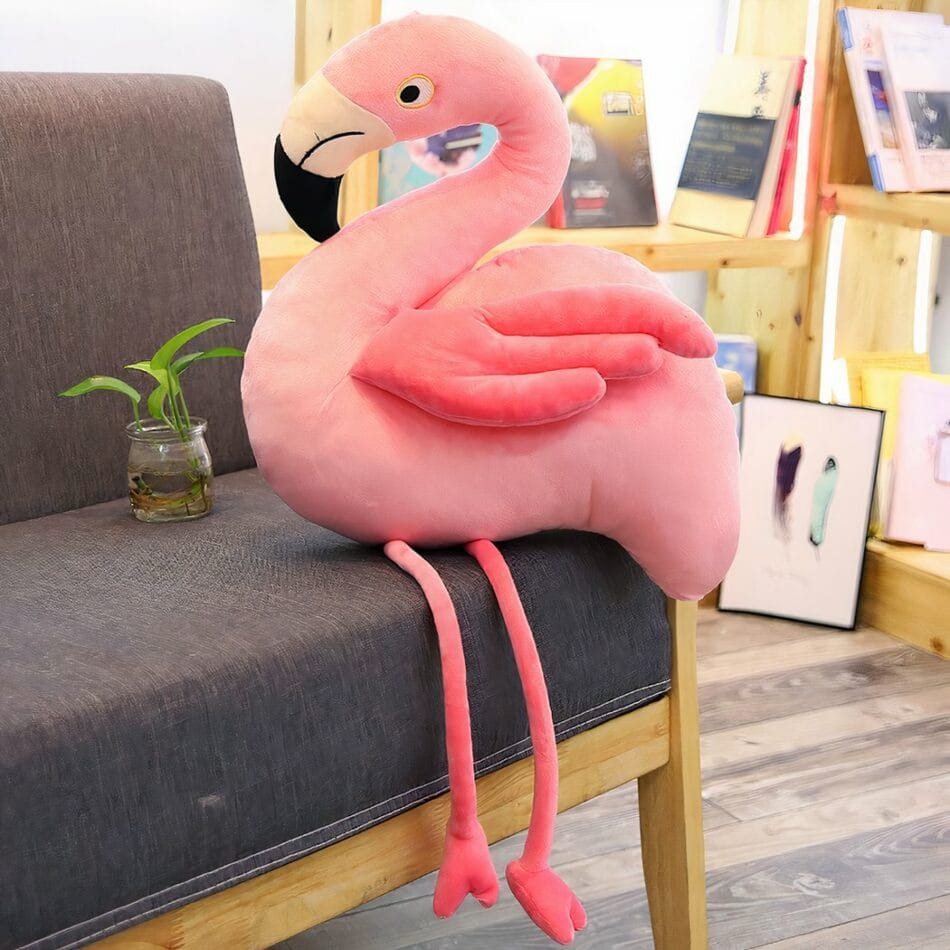 Reuzenknuffel Flamingo Roze Grote Pluche Knuffel De Knuffel