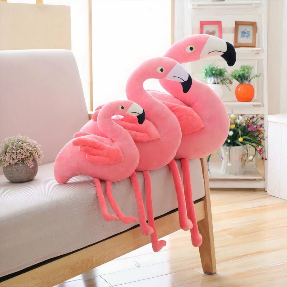 Reuzenknuffel Flamingo Roze Grote Pluche Knuffel De Knuffel