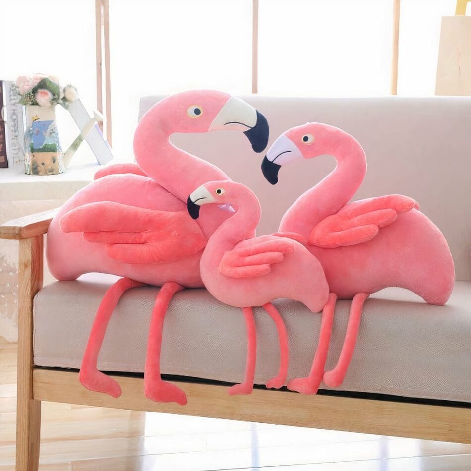 Reuzenknuffel Flamingo Roze Grote Pluche Knuffel De Knuffel