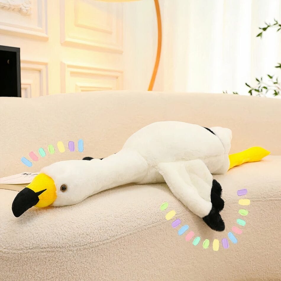 Reuzenknuffel Flamingo Roze of Wit 130 cm De Knuffel