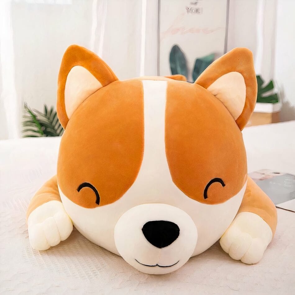 Reuzenknuffel Hond Grote Zachte Knuffel met Schattige Oortjes De Knuffel