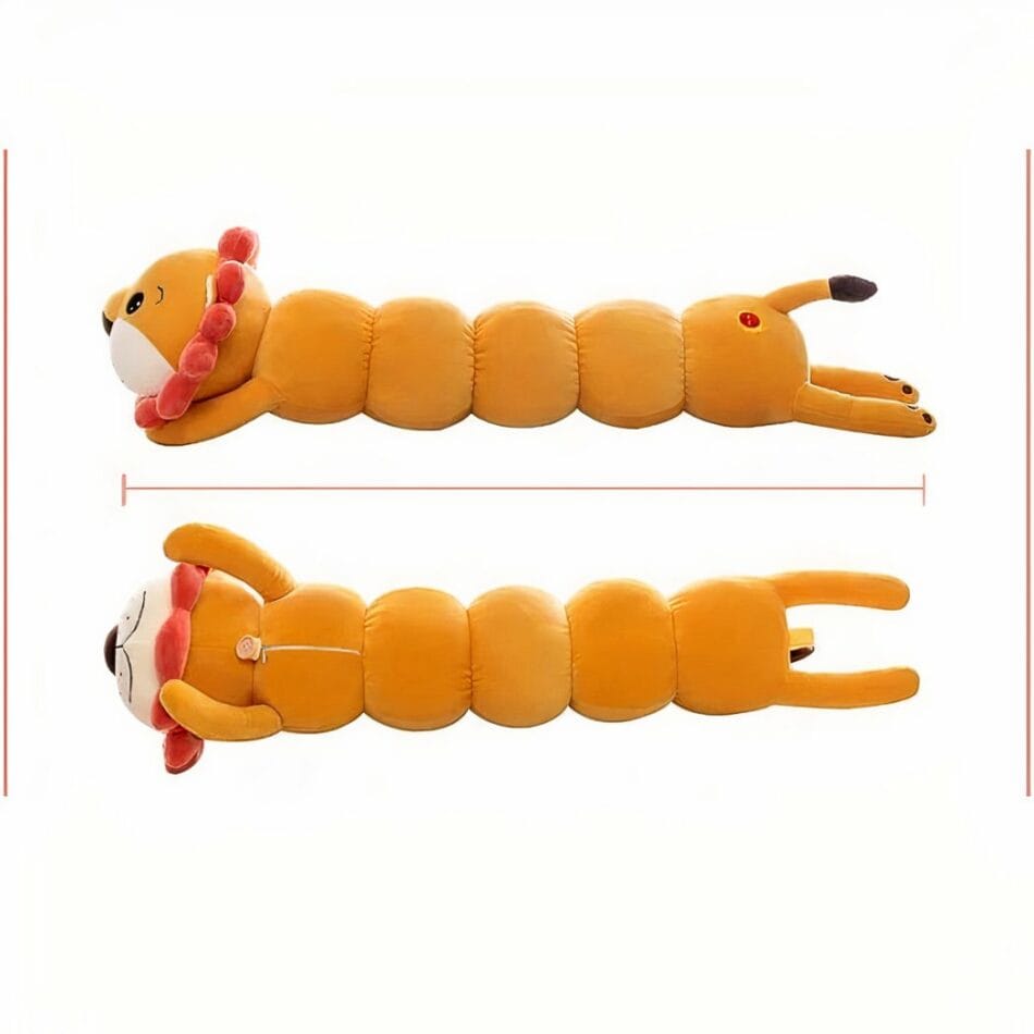Reuzenknuffel Leeuw Met Majestueuze Manen En Zachte Vacht De Knuffel