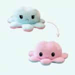 Reuzenknuffel Octopus Omkeerbaar 130 cm Zijdezachte Knuffel Poef De Knuffel