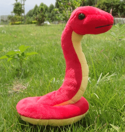 Rode Knuffel Slang Superschattig Voor Kinderen Vanaf 3 Jaar De Knuffel
