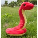 Rode Knuffel Slang Superschattig Voor Kinderen Vanaf 3 Jaar De Knuffel