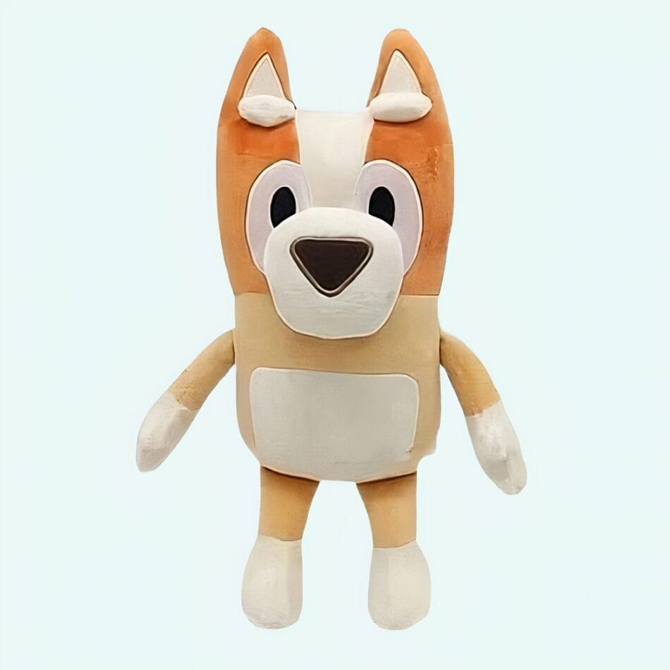 Rode Knuffelhond Bingo Troostende Speelknuffel Voor Slapen De Knuffel