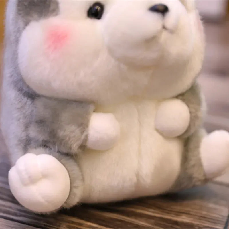 Rond Diertje Knuffel 18 of 24 cm | Hamster, Panda, Pinguin en Meer De Knuffel