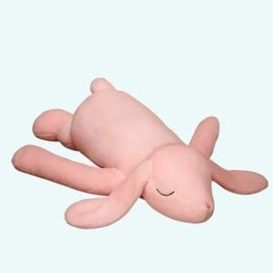 Roze Babyknuffel Konijn Zacht Pluche Met Grote Ogen De Knuffel