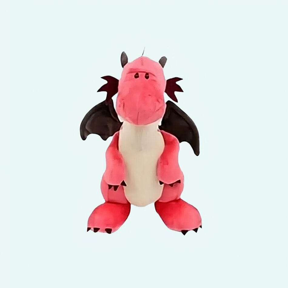 Roze Draakknuffel Zachte Knuffel Met Verhalen De Knuffel