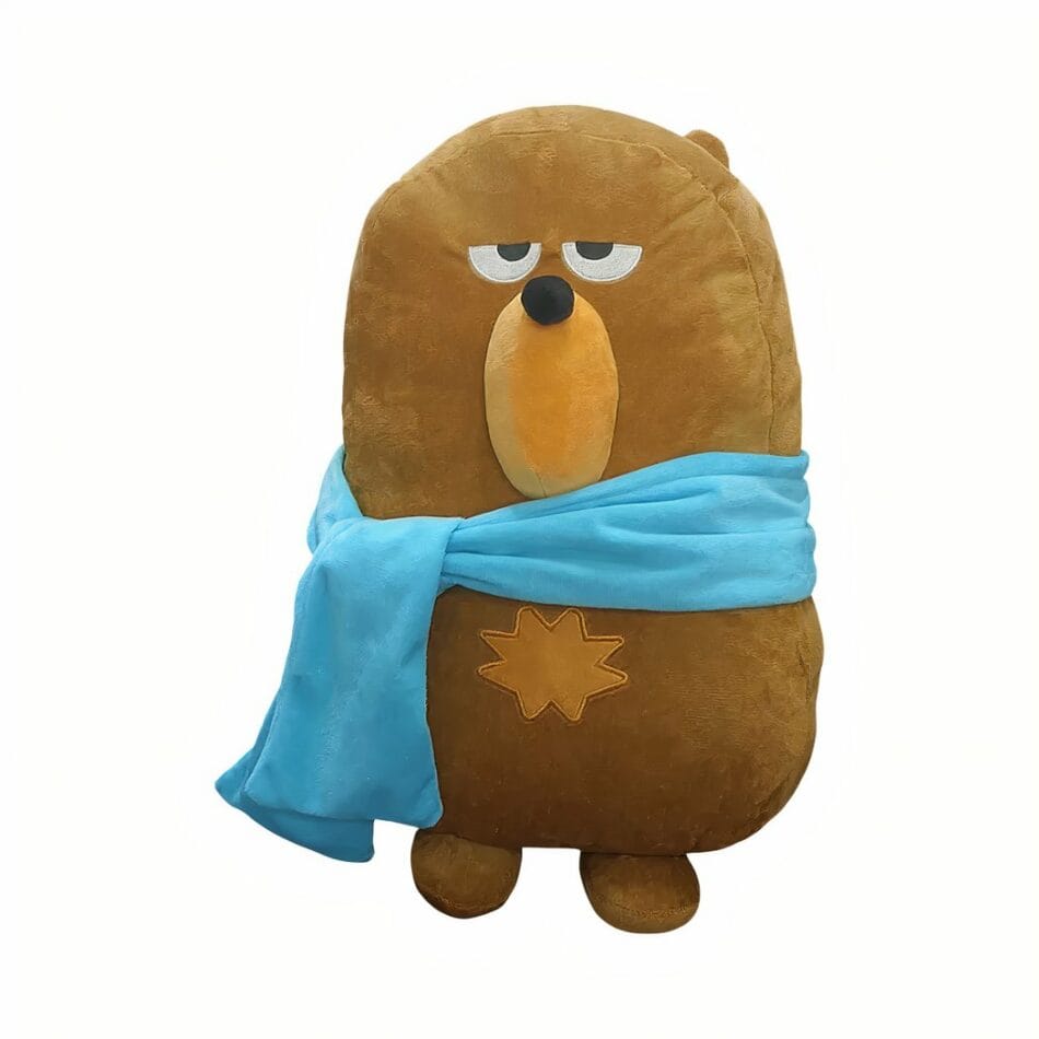 Roze Duolingo Falstaff Knuffel Pluche Speelknuffel De Knuffel