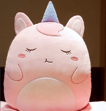 Roze Eenhoorn Knuffel Kussen Zacht Ademend De Knuffel