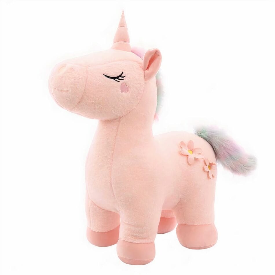 Roze Eenhoorn Knuffel Superzacht Voor Kinderen De Knuffel