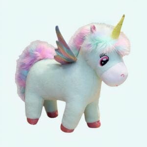 Roze Eenhoorn Knuffelpop Zachte Vacht Slaapvriendje De Knuffel