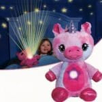 Roze Eenhoorn Nachtlampje Knuffel Met Zacht Licht De Knuffel