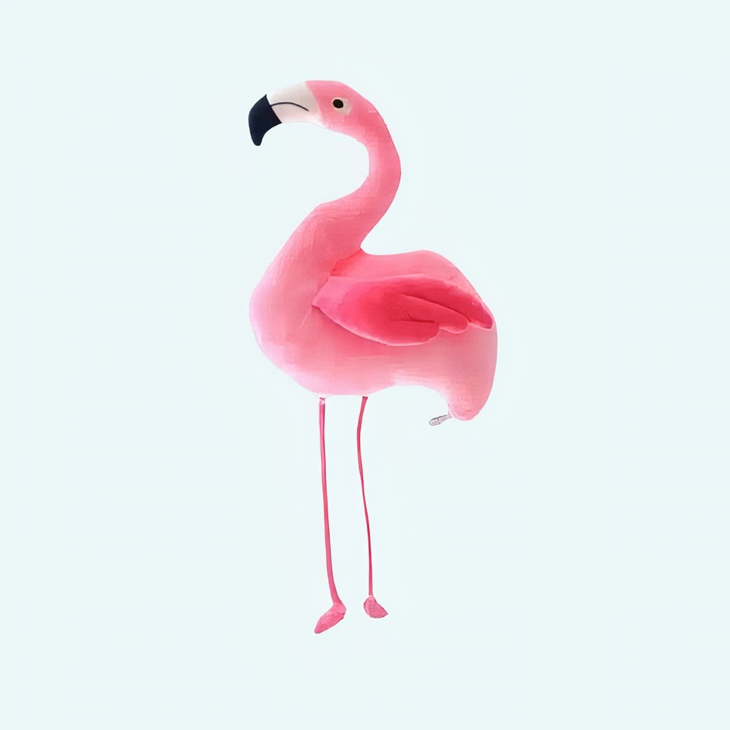 Roze Flamingo Knuffel Superzacht Veilig Voor Kinderen De Knuffel 25cm