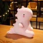 Roze Gigantische Zachte Dinosaurus Knuffel Superschattig De Knuffel