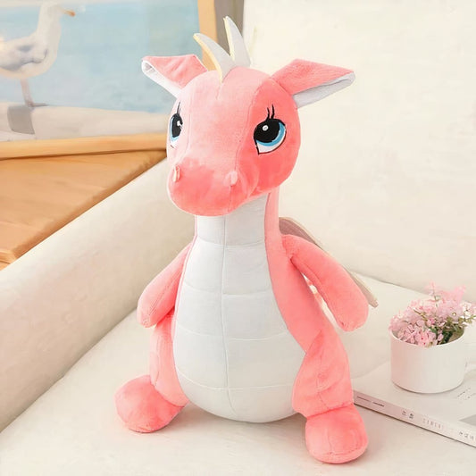 Roze Knuffel Draak Schattig Zachte Slaapknuffel De Knuffel 40cm