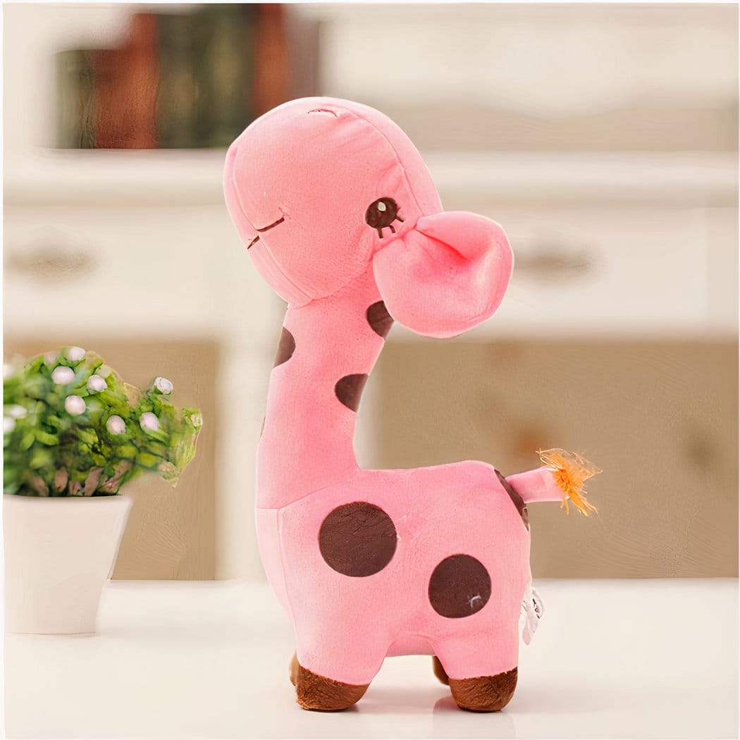 Roze Knuffel Giraf Superschattig Zachte Pluche De Knuffel