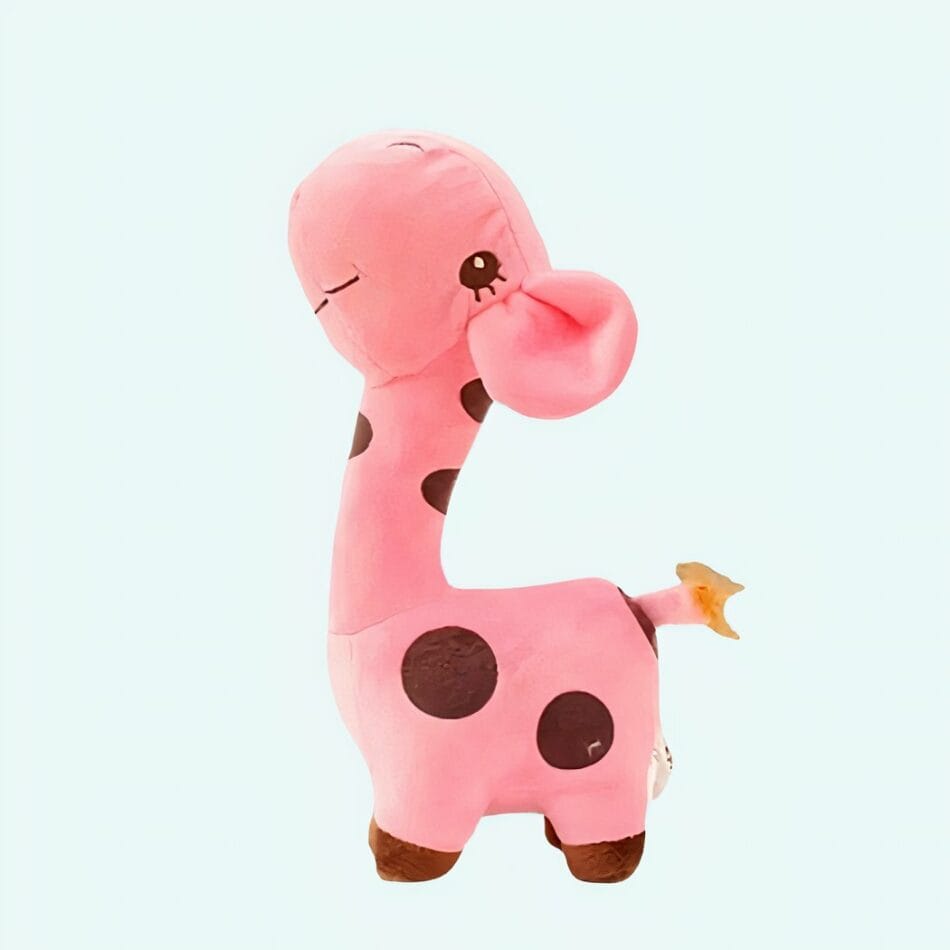 Roze Knuffel Giraf Superschattig Zachte Pluche De Knuffel