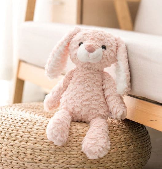 Roze Knuffel Konijn Superzacht Troost en Knuffelen De Knuffel