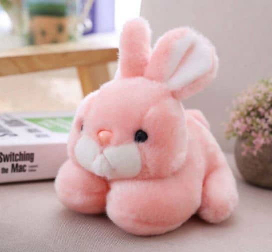Roze Knuffel Konijn Superzacht Voor Kinderen Troostend Speelgenoot De Knuffel