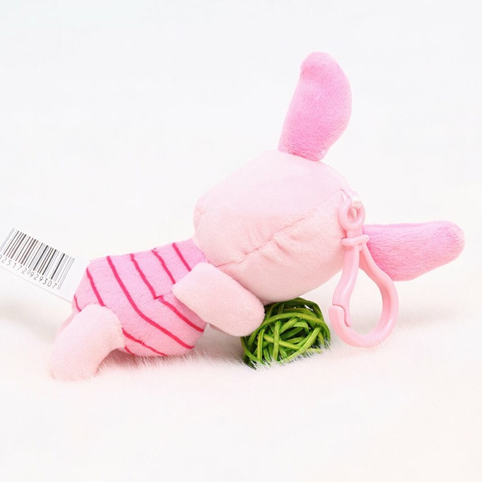 Roze Knuffel Porcinet Slapend Slaapknuffel Schaapje 13 cm De Knuffel