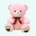 Roze Knuffelbeer Superschattig Met Zachte Textuur Voor Troost De Knuffel