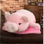 Roze Knuffelvarken 30 cm Slaapknuffel Kinderen De Knuffel