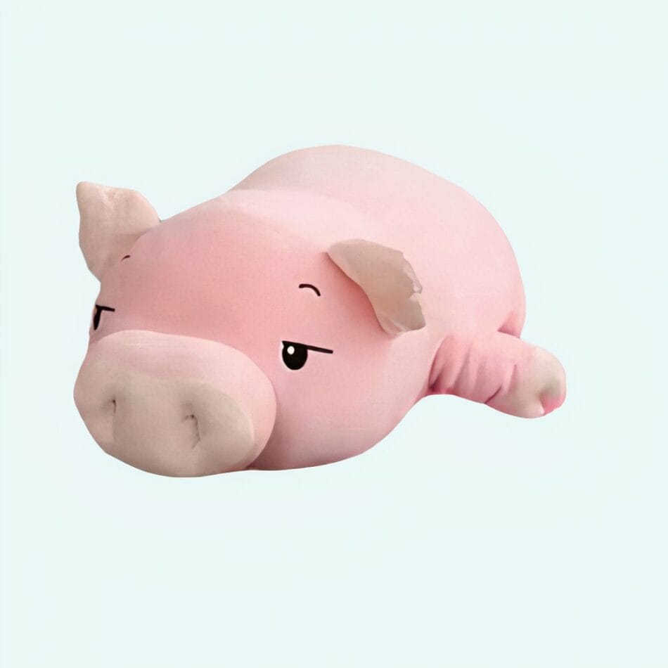 Roze Knuffelvarken 30 cm Slaapknuffel Kinderen De Knuffel