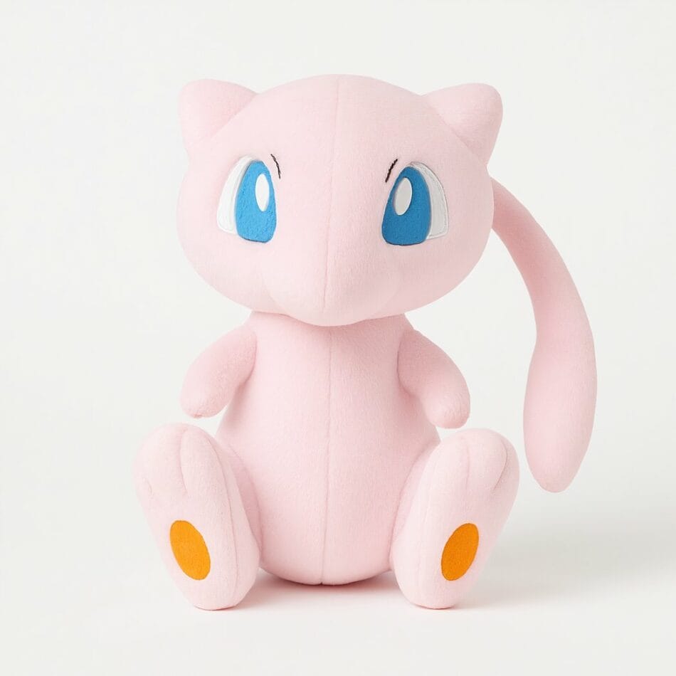Roze Mew Knuffel Pokémon Zachte Pluche Compacte Maat De Knuffel