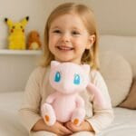Roze Mew Knuffel Pokémon Zachte Pluche Compacte Maat De Knuffel