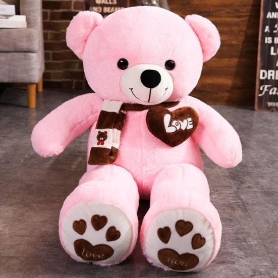Roze Pluche Knuffelbeer Van Amour Zacht Knuffelbaar De Knuffel