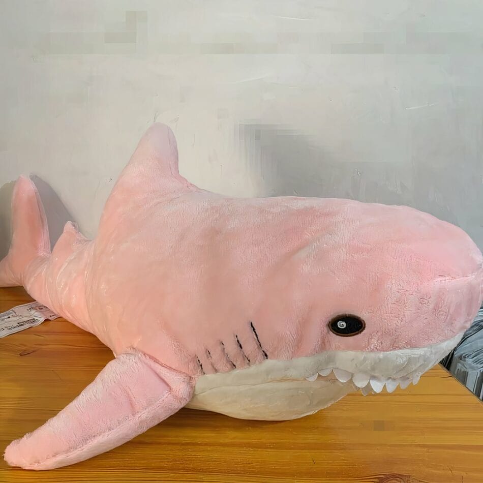 Roze Reuzenhaai Knuffel Zachte Speelknuffel Voor Kinderen De Knuffel