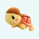 Roze Schildpad Knuffel Met Bijpassende Pet De Knuffel