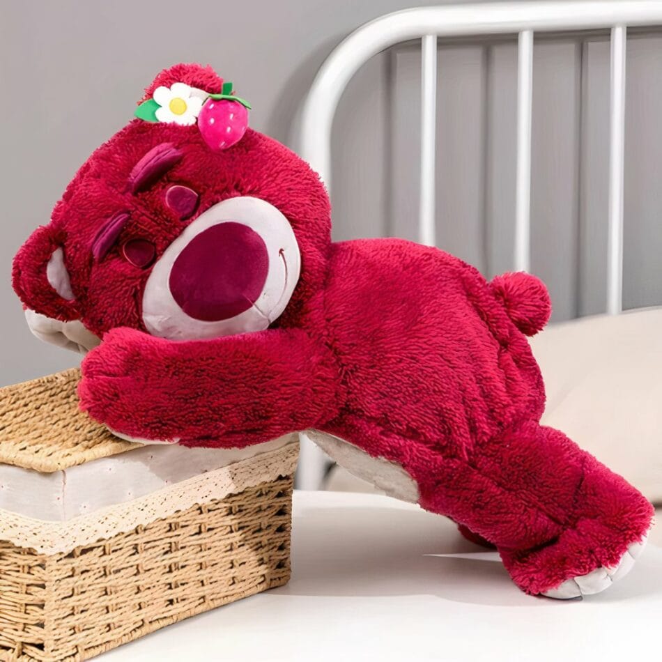 Roze Teddyknuffel Kussen Troost en Warmte De Knuffel