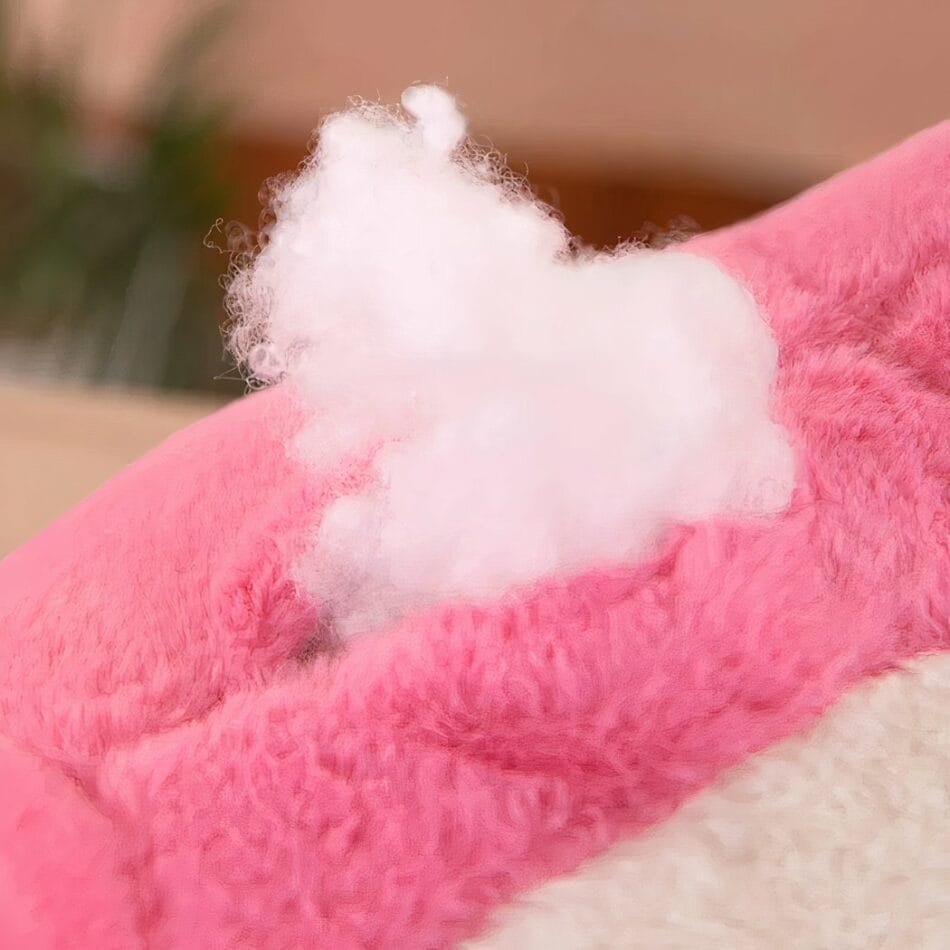 Roze Teddyknuffel Kussen Troost en Warmte De Knuffel