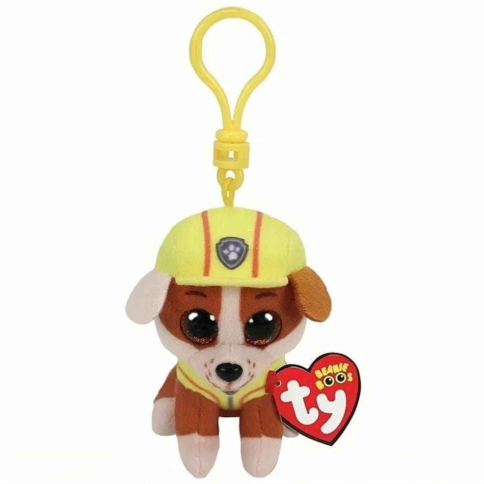 Ruben Zachte Knuffel Sleutelhanger Pat Patrouille 10 cm De Knuffel