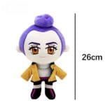 Rumi Knuffel uit Demon Hunters Kpop Popheldin 26 cm Violet Haar De Knuffel