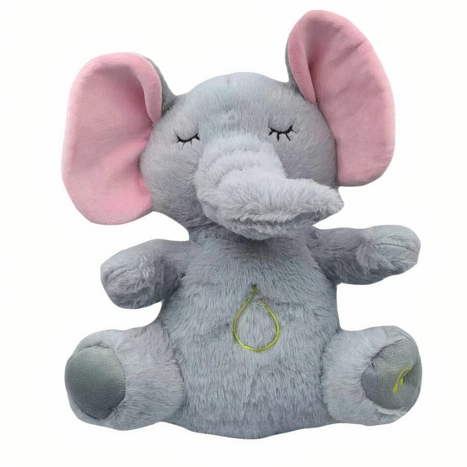Rustgevende Ademende Olifant Knuffel Ultra Zacht Huidvriendelijk De Knuffel