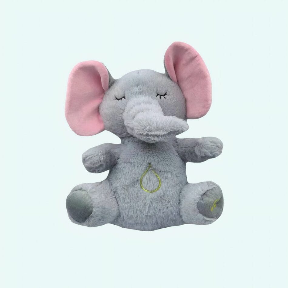 Rustgevende Ademende Olifant Knuffel Ultra Zacht Huidvriendelijk De Knuffel