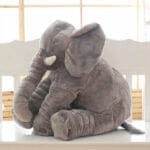 Savanneknuffels Olifant en Giraf Zachte Pluche Voor Kleine Handjes De Knuffel